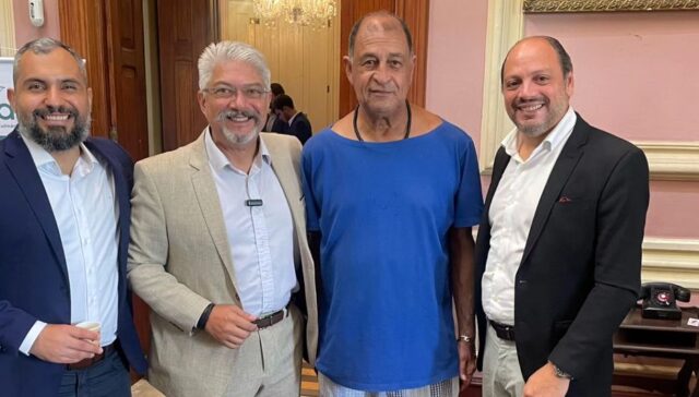 Ávila Capital ao lado de participantes do Encontro Empresarial