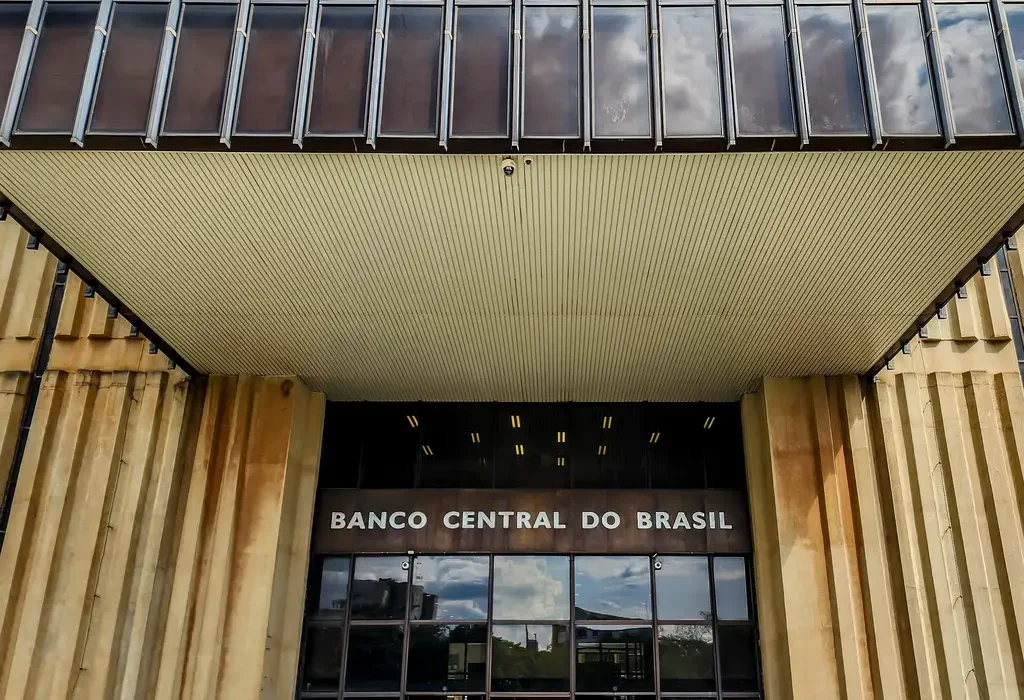 Fachada do Banco Central, em Brasília-DF