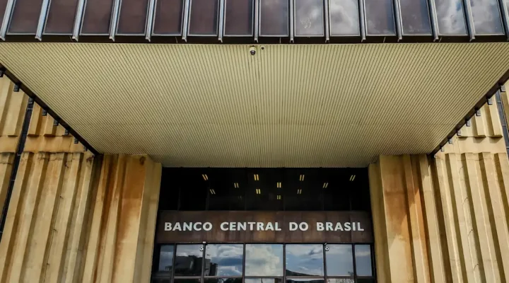 Fachada do Banco Central, em Brasília-DF