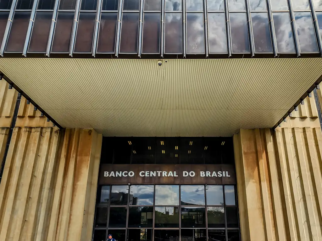 Fachada do Banco Central, em Brasília-DF