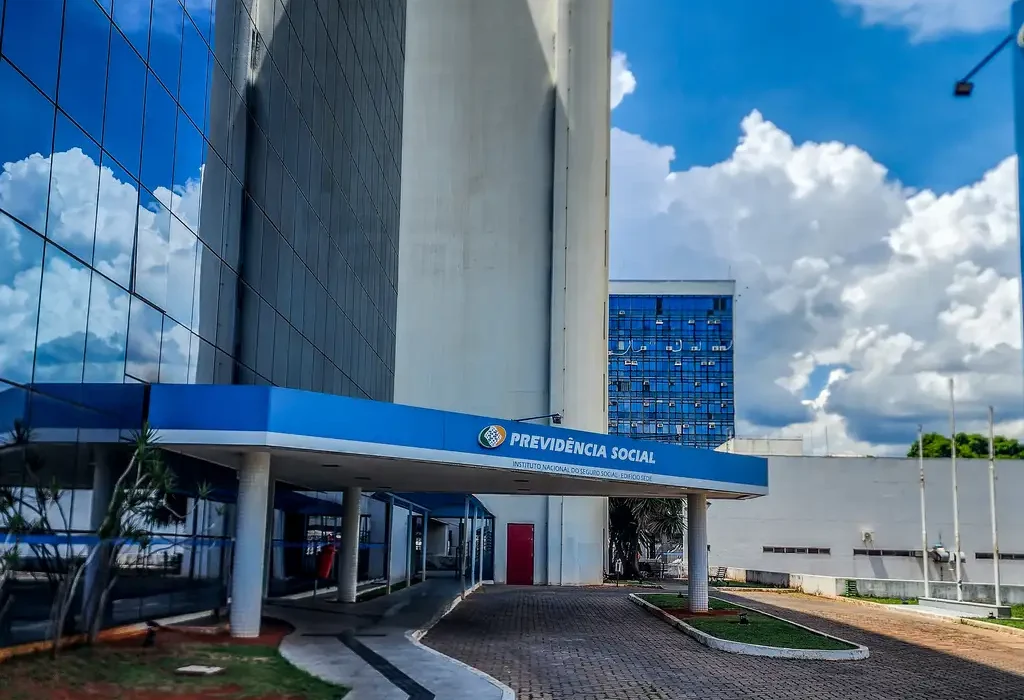 Agência do INSS em Brasília.