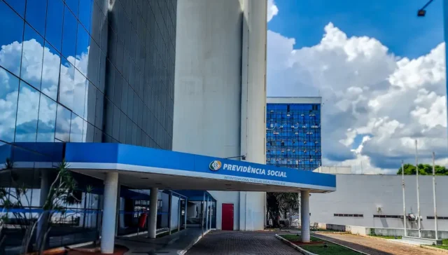 Agência do INSS em Brasília.